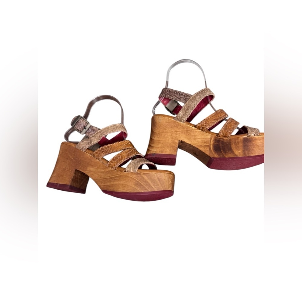 Bed Stu Voicing Braided Leather Platform Sandals - Picture 4 of 8